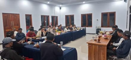 RAPAT KOORDINASI PERSIAPAN PENAMPILAN DESA MUNDUK BESTALA DI FESONA SERIRIT
